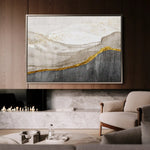 Abstract 135 Canvas Art 60 x 40 cm / Stretched on hidden frame