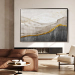 Abstract 135 Canvas Art 60 x 40 cm / Stretched on hidden frame