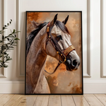 Horses 135 Canvas Art 90 x 60 cm / Stretched on hidden frame