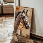 Horses 135 Canvas Art 90 x 60 cm / Stretched on hidden frame