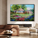 Landscape 135 Canvas Art 90 x 60 cm / Stretched on hidden frame