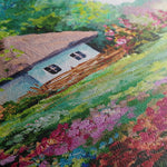 Landscape 135 Canvas Art 90 x 60 cm / Stretched on hidden frame