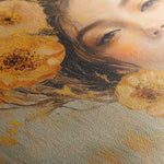 Portrait 135 Canvas Art 90 x 60 cm / Stretched on hidden frame