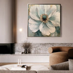 Floral Canvas Wall Art WAD1351-F 80 x 80 cm / Stretched on hidden frame