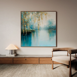 Abstract 1354 Canvas Art 60 x 60 cm / Stretched on hidden frame