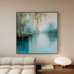 Abstract 1354 Canvas Art 60 x 60 cm / Stretched on hidden frame