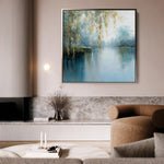 Abstract 1354 Canvas Art 60 x 60 cm / Stretched on hidden frame