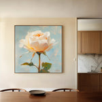 Floral Canvas Wall Art WAD1354-F 80 x 80 cm / Stretched on hidden frame