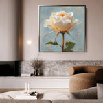 Floral Canvas Wall Art WAD1354-F 80 x 80 cm / Stretched on hidden frame