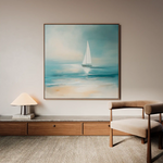 Floral Canvas Wall Art WAD1355-F 80 x 80 cm / Stretched on hidden frame