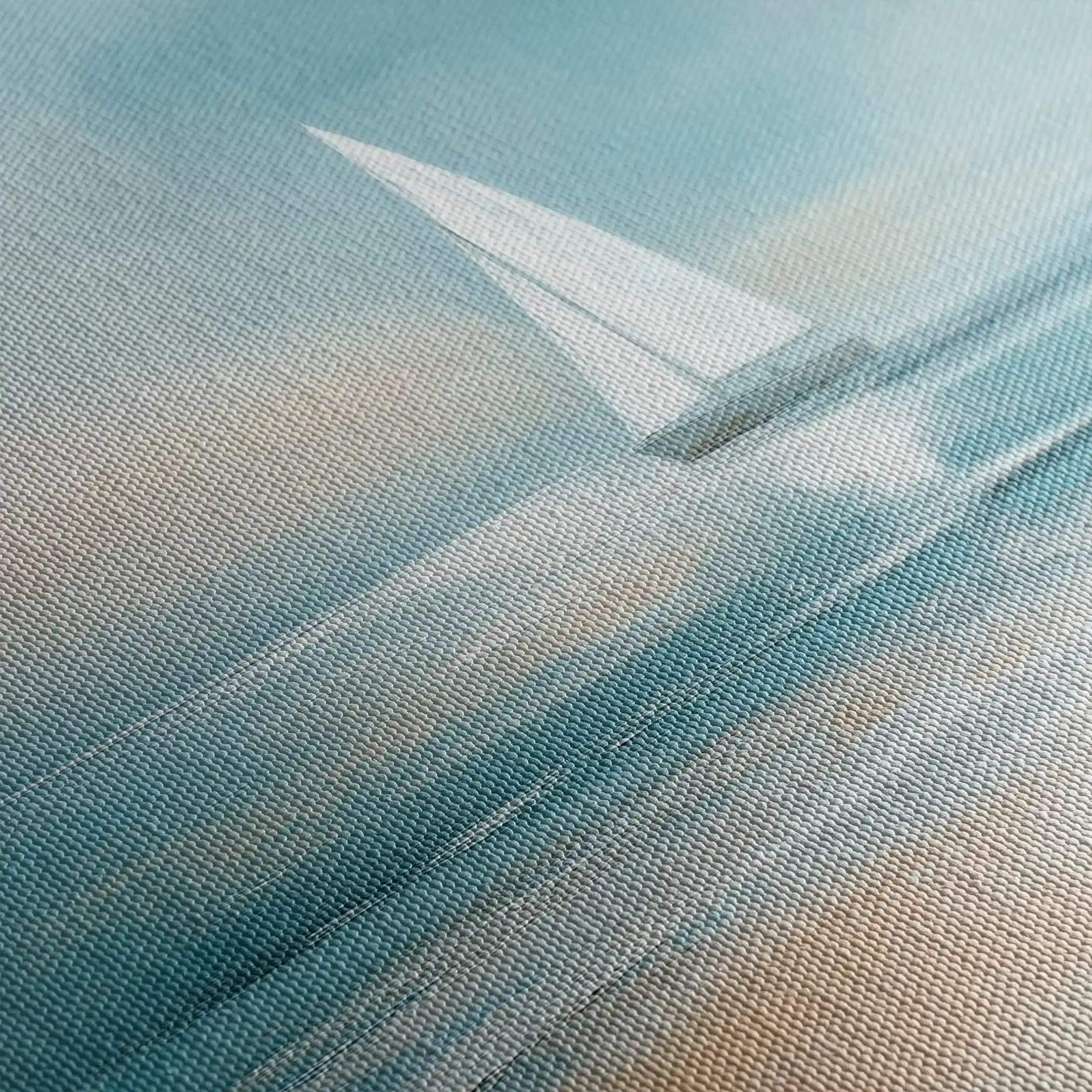 Floral Canvas Wall Art WAD1355-F 80 x 80 cm / Stretched on hidden frame