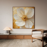 Floral Canvas Wall Art WAD1356-F 80 x 80 cm / Stretched on hidden frame