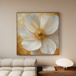 Floral Canvas Wall Art WAD1356-F 80 x 80 cm / Stretched on hidden frame