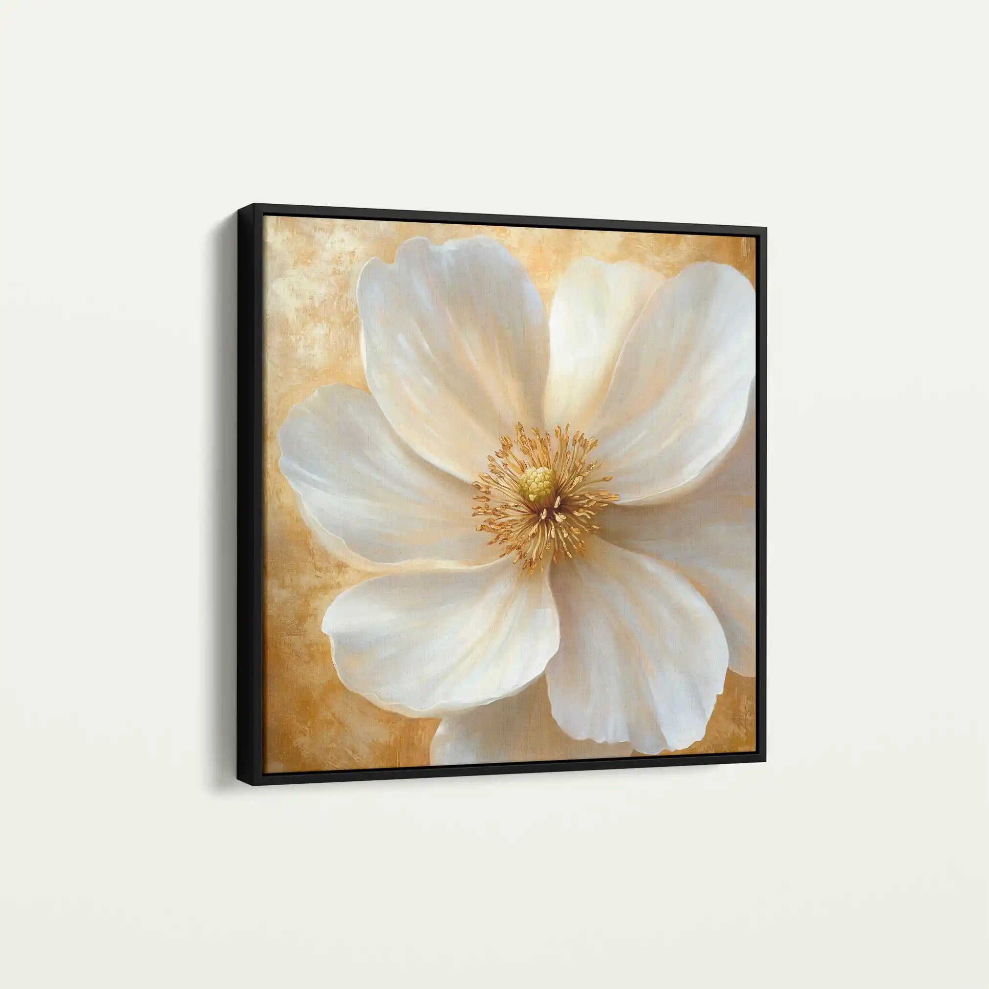 Floral Canvas Wall Art WAD1356-F 80 x 80 cm / Stretched on hidden frame