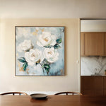 Floral Canvas Wall Art WAD1357-F 80 x 80 cm / Stretched on hidden frame