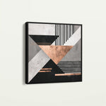 Abstract 1358 Canvas Art 60 x 60 cm / Stretched on hidden frame