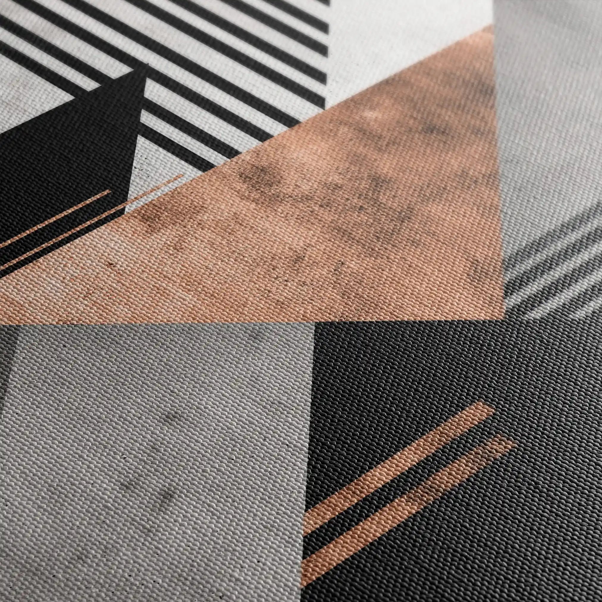 Abstract 1358 Canvas Art 60 x 60 cm / Stretched on hidden frame