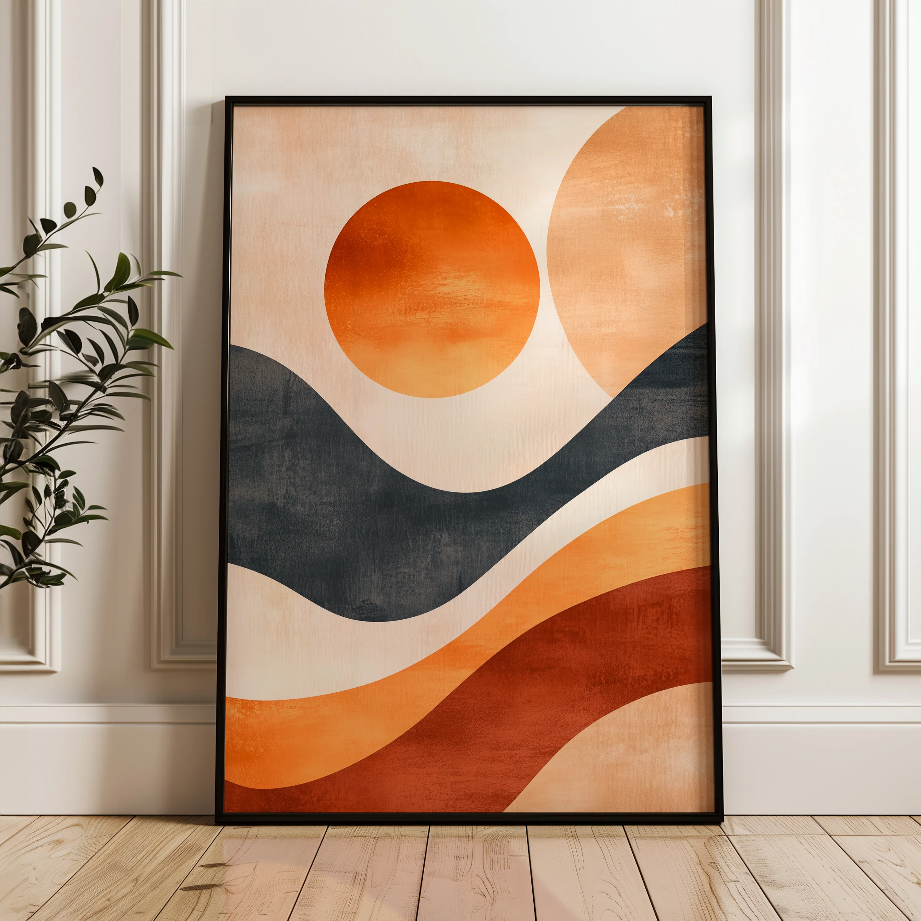 Boho Canvas Wall Art WAD136-BH 90 x 60 cm / Stretched on hidden frame
