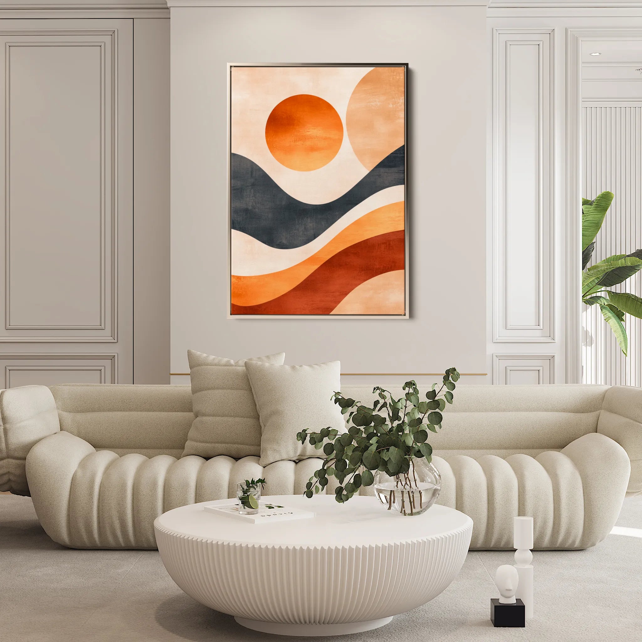 Boho Canvas Wall Art WAD136-BH 90 x 60 cm / Stretched on hidden frame