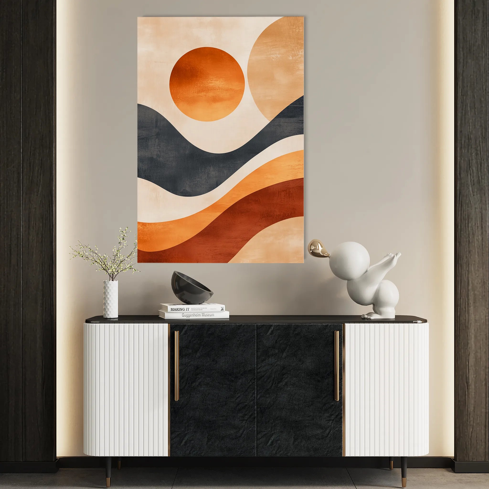 Boho Canvas Wall Art WAD136-BH 90 x 60 cm / Stretched on hidden frame