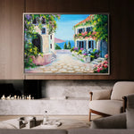 Landscape 136 Canvas Art 90 x 60 cm / Stretched on hidden frame