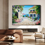 Landscape 136 Canvas Art 90 x 60 cm / Stretched on hidden frame