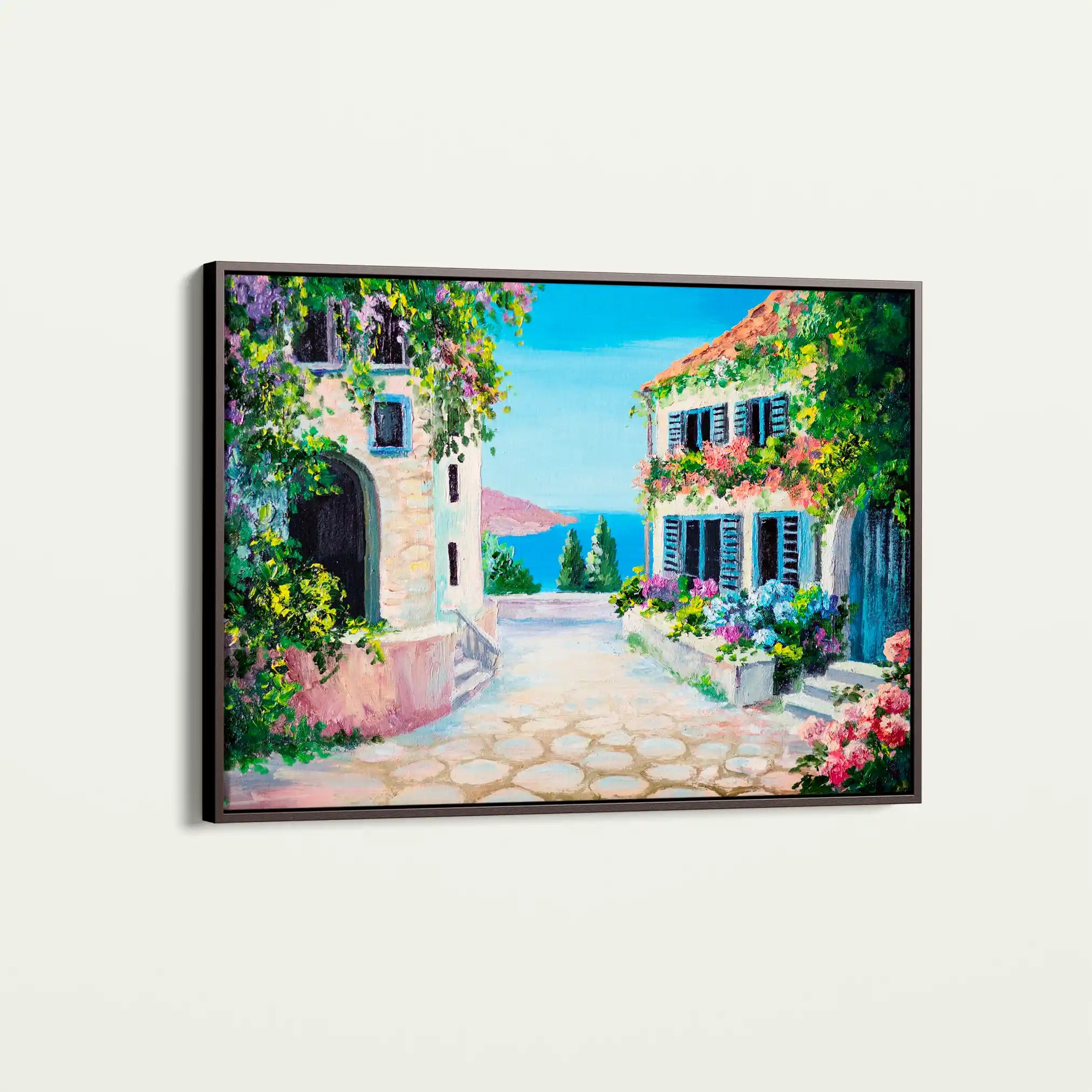 Landscape 136 Canvas Art 90 x 60 cm / Stretched on hidden frame