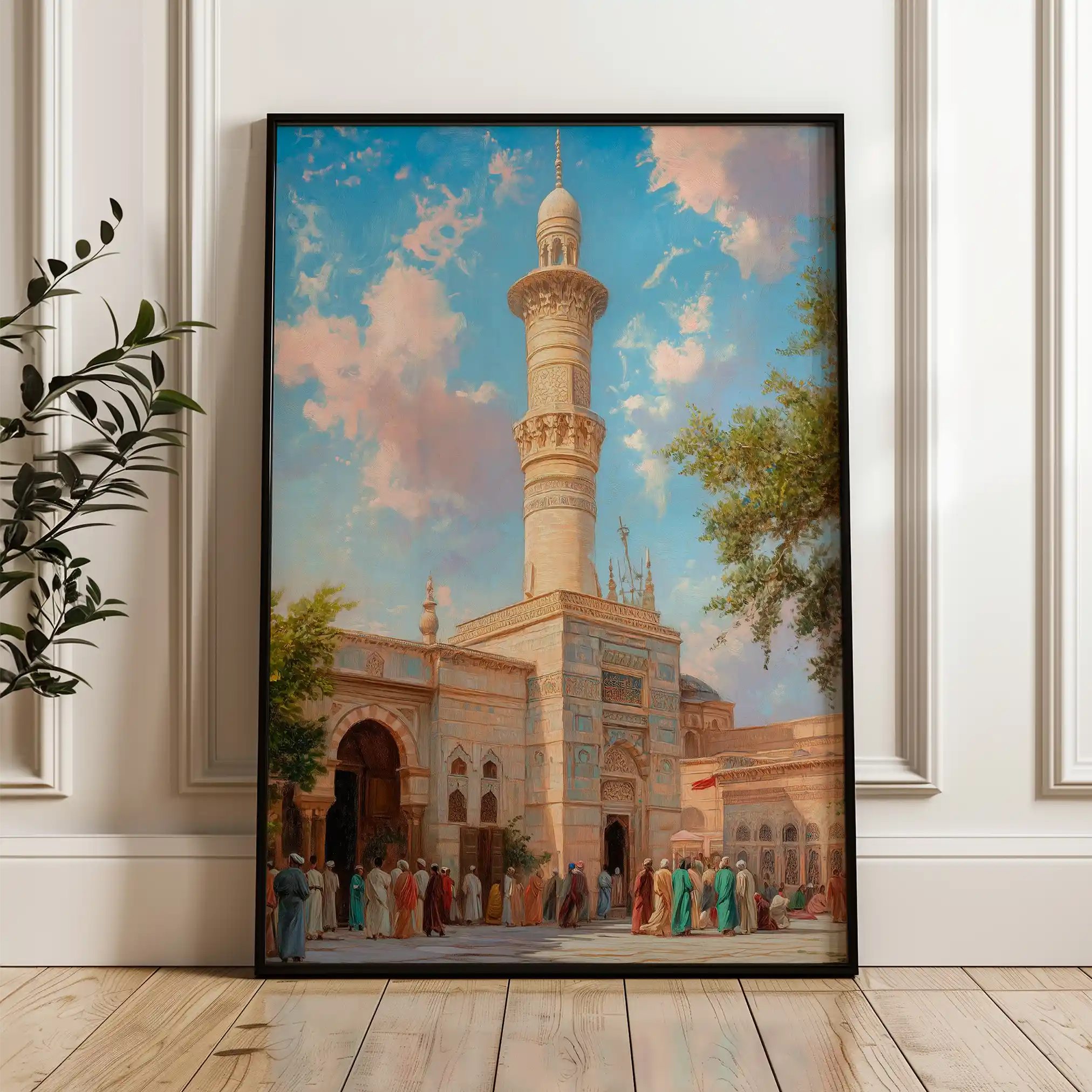 Orientalist 136 Canvas Art 90 x 60 cm / Stretched on hidden frame