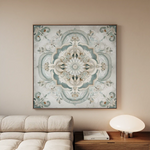 Abstract 1360 Canvas Art 60 x 60 cm / Stretched on hidden frame