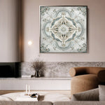 Abstract 1360 Canvas Art 60 x 60 cm / Stretched on hidden frame