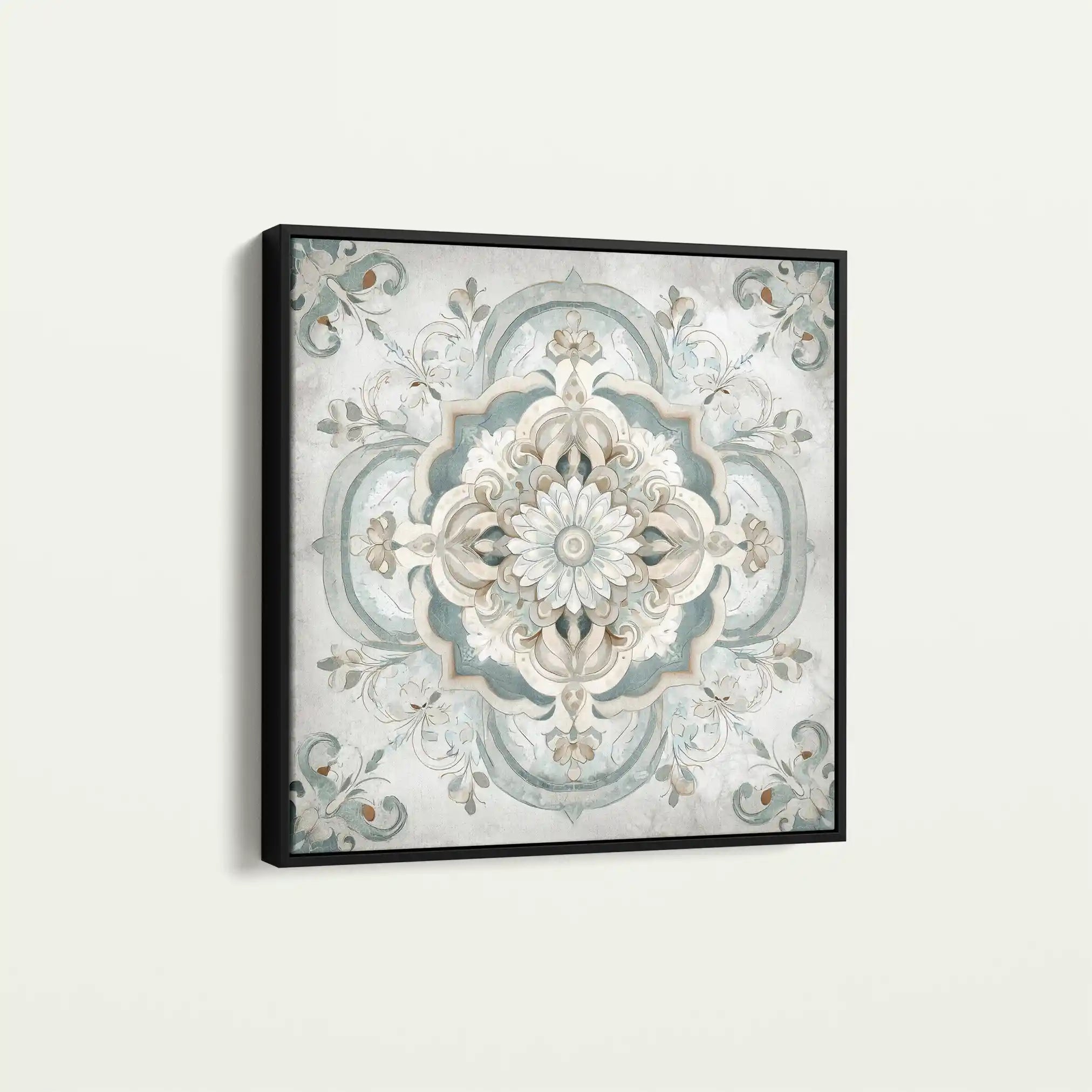 Abstract 1360 Canvas Art 60 x 60 cm / Stretched on hidden frame