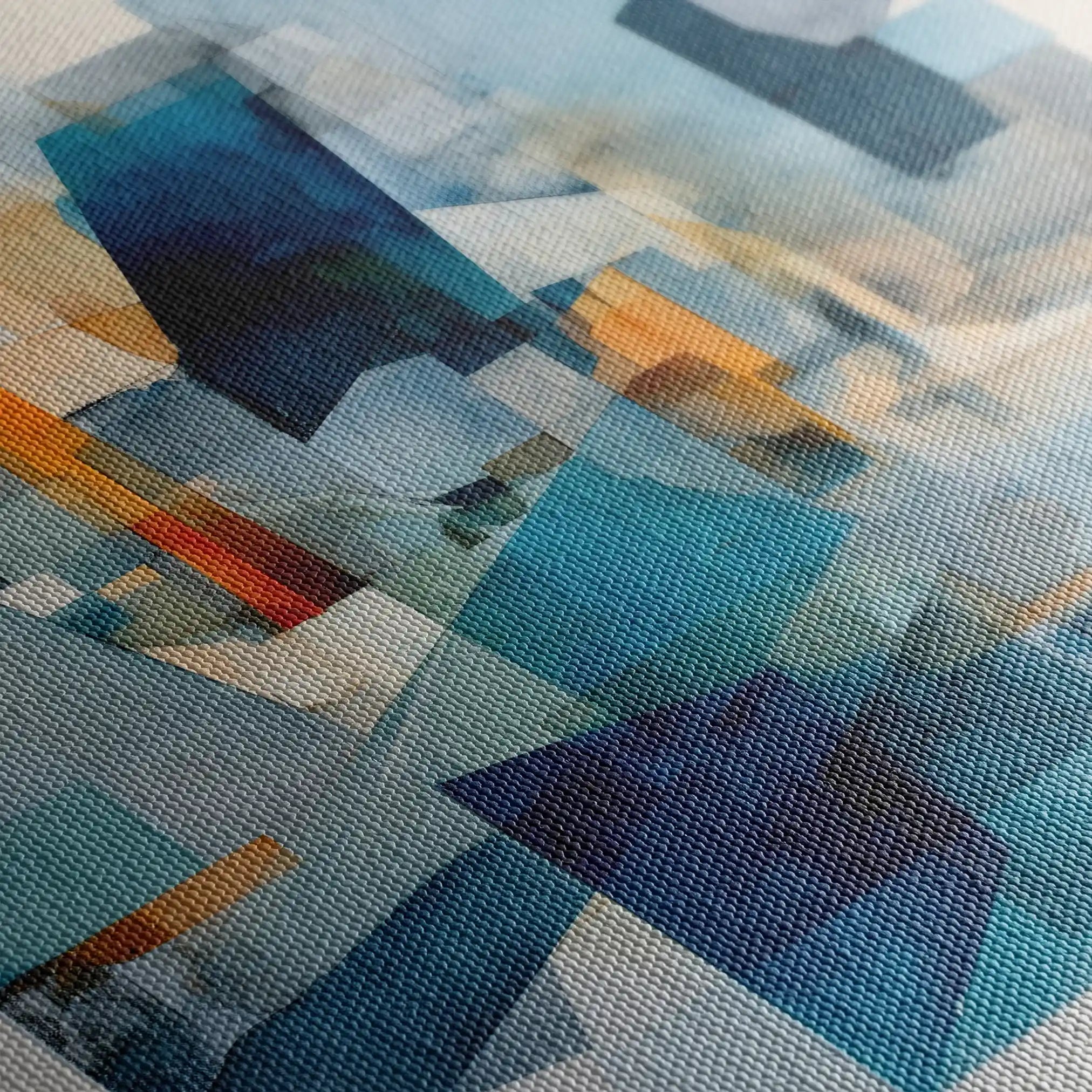 Abstract 1361 Canvas Art 60 x 60 cm / Stretched on hidden frame