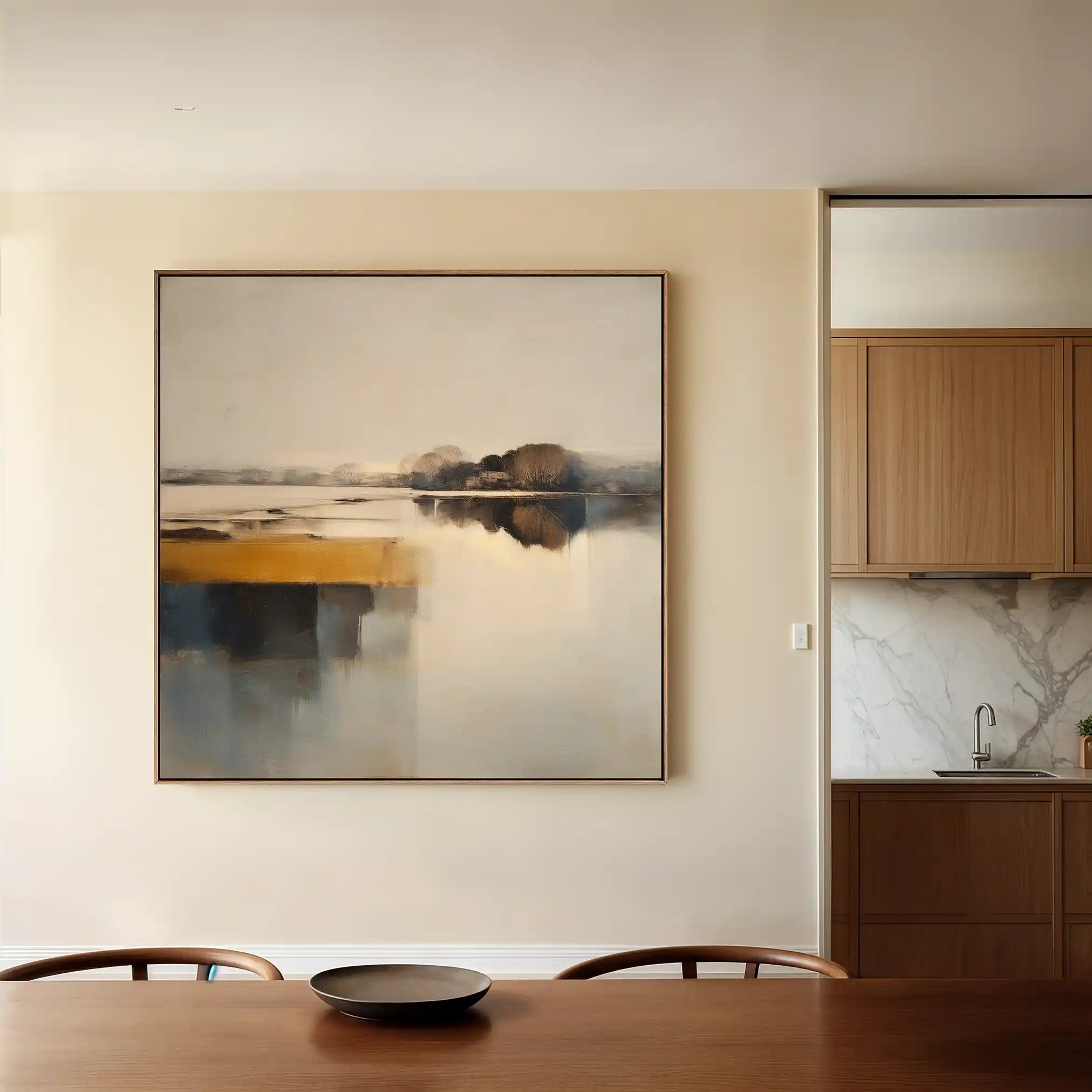 Abstract 1362 Canvas Art 60 x 60 cm / Stretched on hidden frame