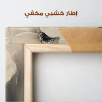 Floral Canvas Wall Art WAD1362-F 80 x 80 cm / Stretched on hidden frame