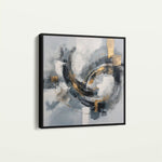 Abstract 1364 Canvas Art 60 x 60 cm / Stretched on hidden frame