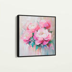 Floral Canvas Wall Art WAD1365-F 80 x 80 cm / Stretched on hidden frame