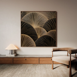 Abstract 1367 Canvas Art 60 x 60 cm / Stretched on hidden frame