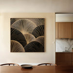 Abstract 1367 Canvas Art 60 x 60 cm / Stretched on hidden frame