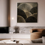 Abstract 1367 Canvas Art 60 x 60 cm / Stretched on hidden frame