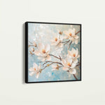Floral Canvas Wall Art WAD1367-F 80 x 80 cm / Stretched on hidden frame
