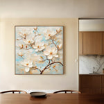 Floral Canvas Wall Art WAD1368-F 80 x 80 cm / Stretched on hidden frame