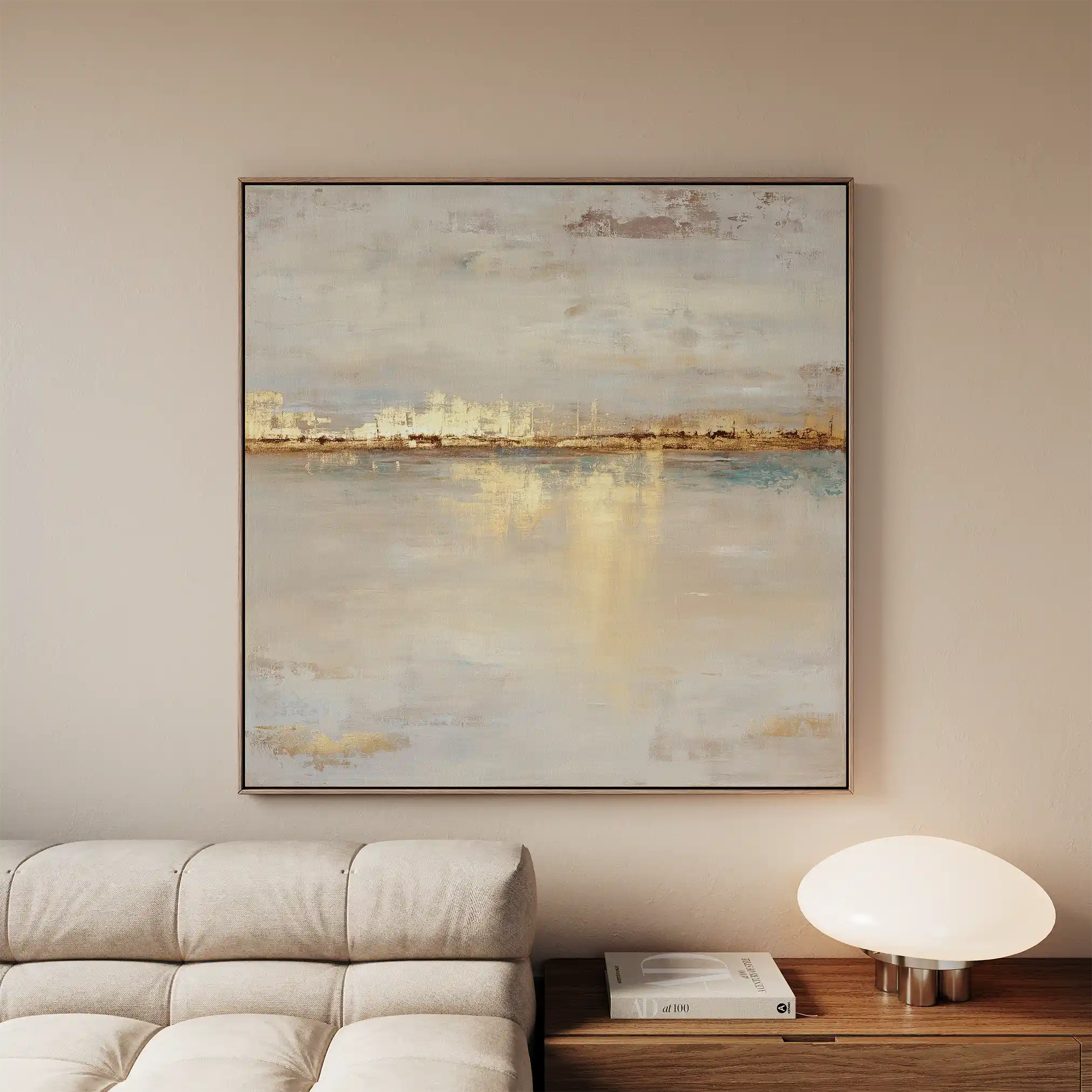 Abstract 1369 Canvas Art 60 x 60 cm / Stretched on hidden frame