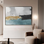 Abstract 137 Canvas Art 60 x 40 cm / Stretched on hidden frame