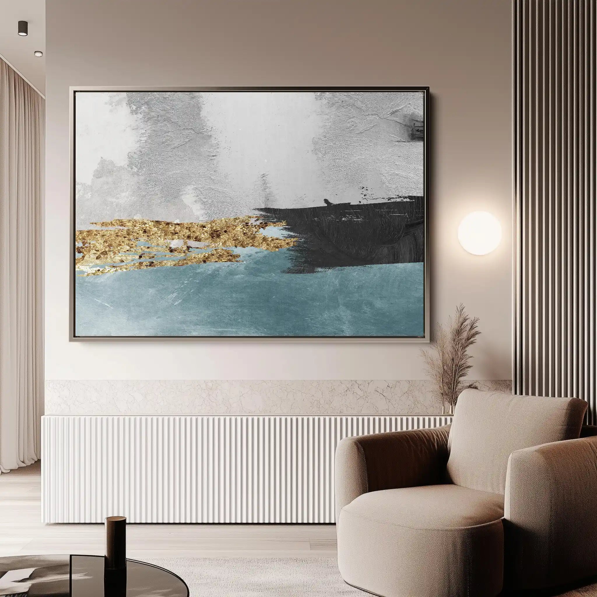 Abstract 137 Canvas Art 60 x 40 cm / Stretched on hidden frame