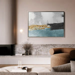 Abstract 137 Canvas Art 60 x 40 cm / Stretched on hidden frame