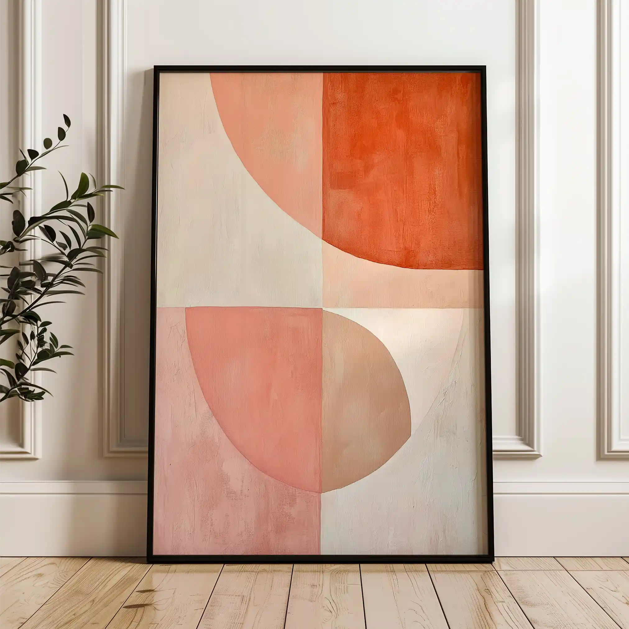 Boho 137 Canvas Art 90 x 60 cm / Stretched on hidden frame