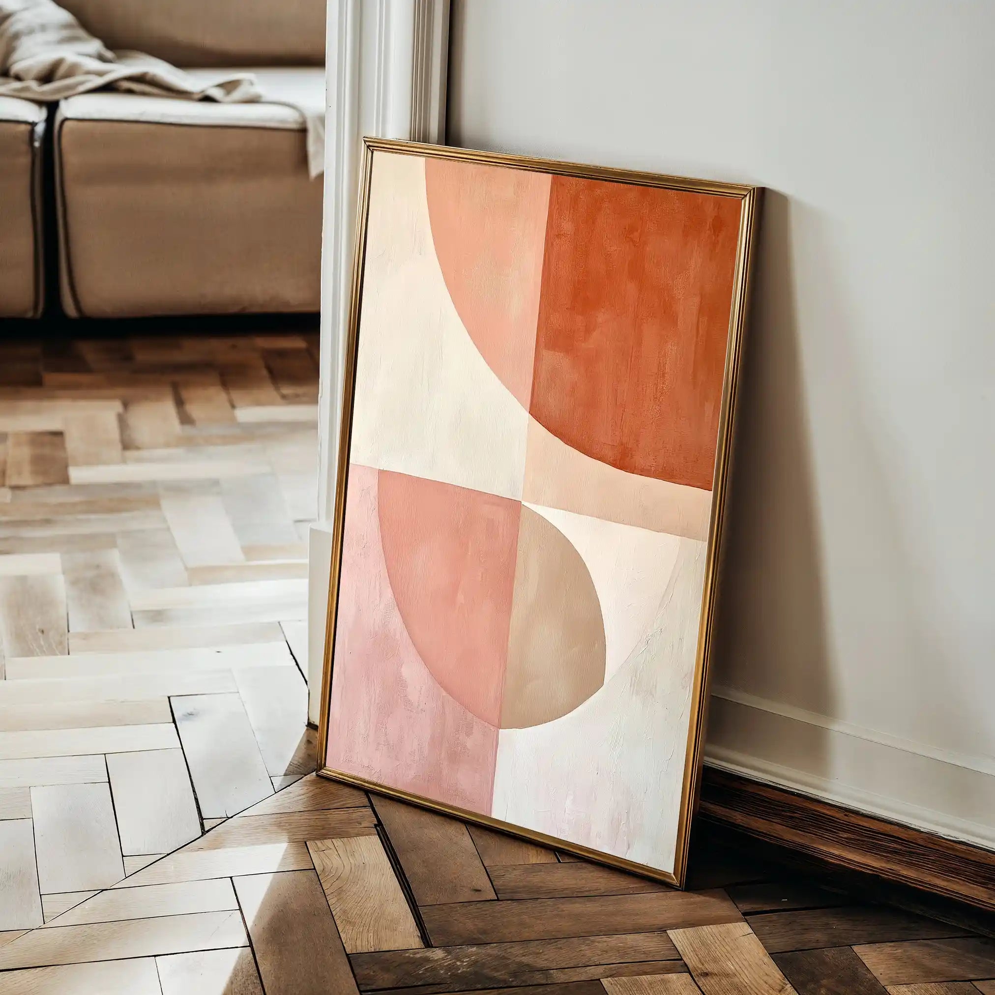 Boho 137 Canvas Art 90 x 60 cm / Stretched on hidden frame