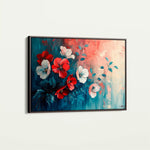Floral Canvas Wall Art WAD137-F 90 x 60 cm / Stretched on hidden frame