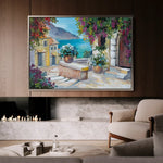 Landscape 137 Canvas Art 90 x 60 cm / Stretched on hidden frame
