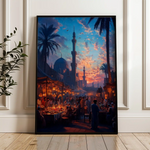Orientalist 137 Canvas Art 90 x 60 cm / Stretched on hidden frame